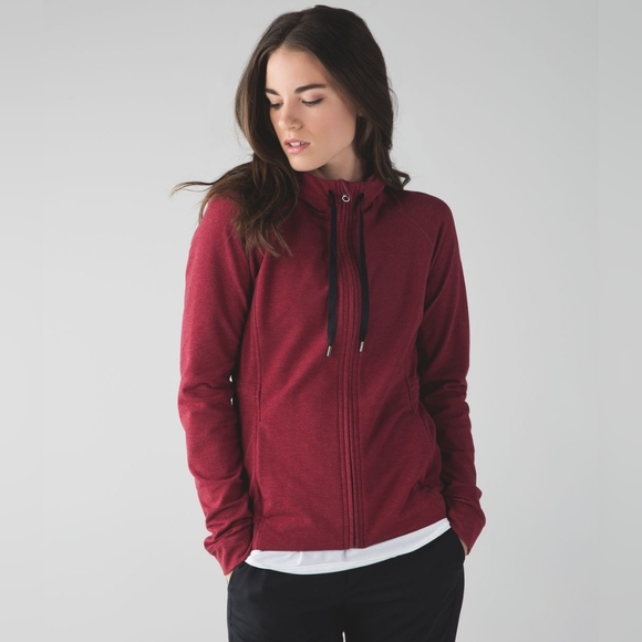 🕸️Lululemon Take Ten Hoodie in Rosewood - Picture 1 of 16